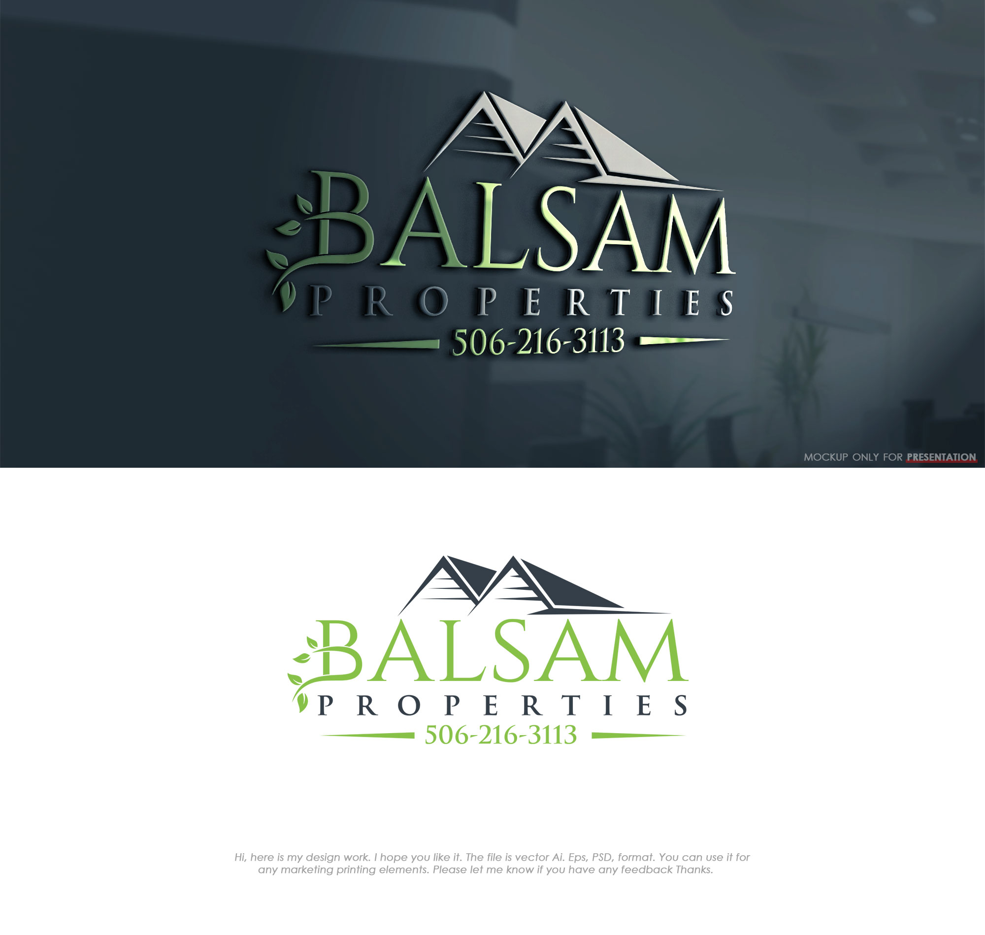 Signage Design by Mono.co for Balsam Properties | Design #25657479