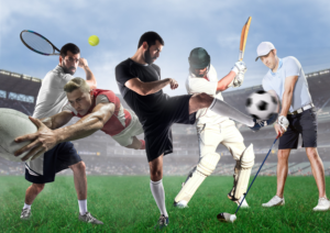 Grass Seed company needs a brochure front cover representing different sports | Design Graphique par hassan karrach