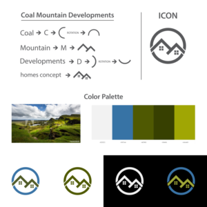 Coal Mountain Developments | Logo Design by GRAFFYC