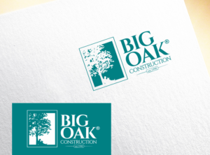 Big Oak Construction | Logo Design by nikkiblue