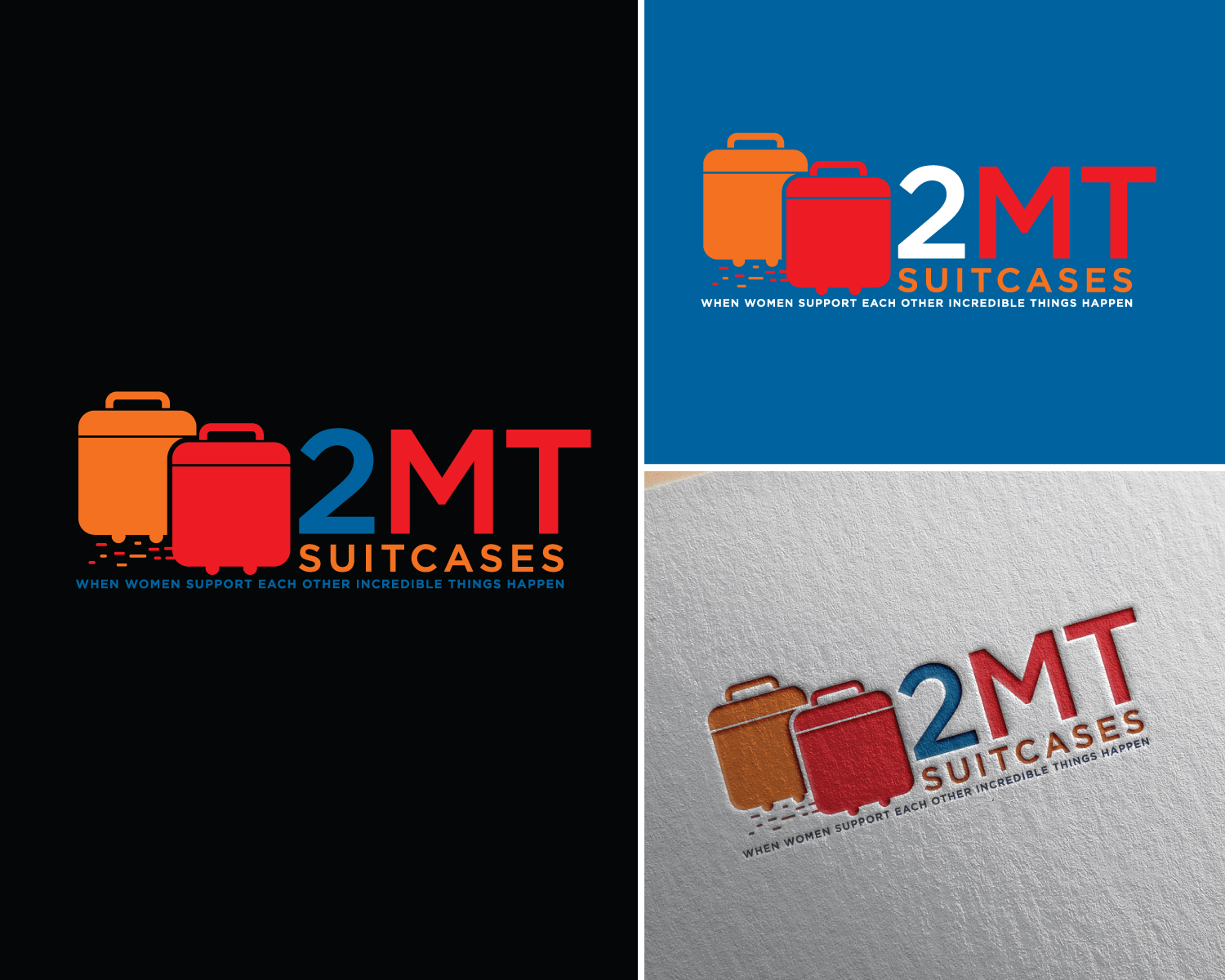 Logo-Design von Atec für 2 MT Suitcases | Design #25669374
