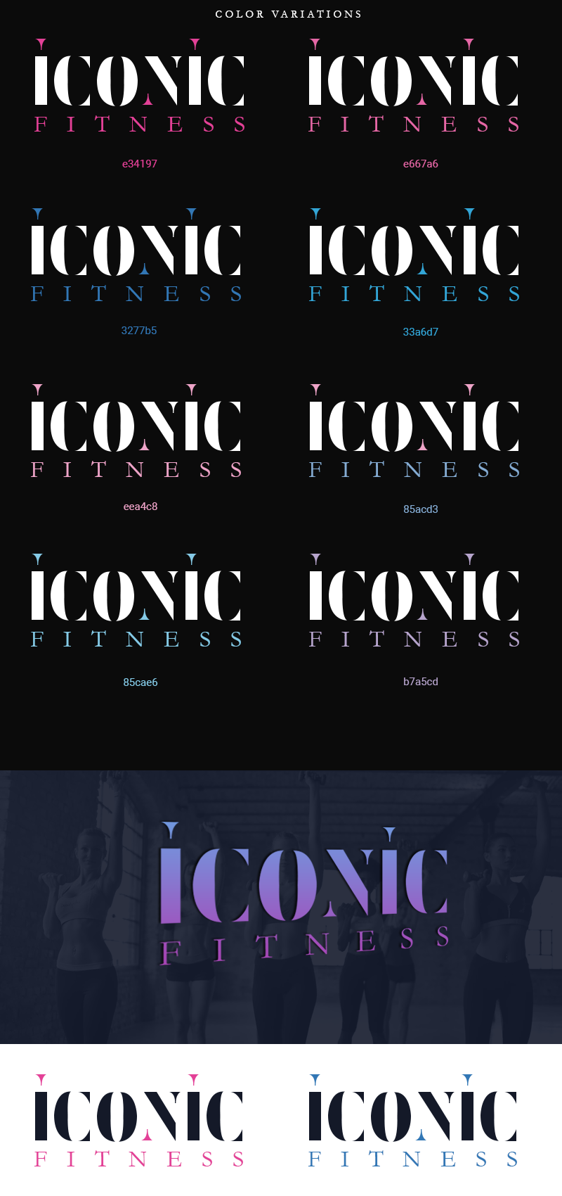 Logo-Design von Rajib Bhattacharya für Iconic Fitness | Design #25667997