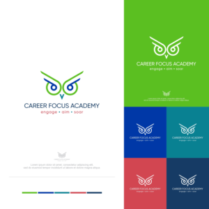 Career Focus Academy engage ? aim ? soar | Diseño de Logo por Alexturner