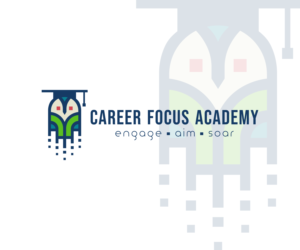 Career Focus Academy engage ? aim ? soar | Logo Design by Indrawasih