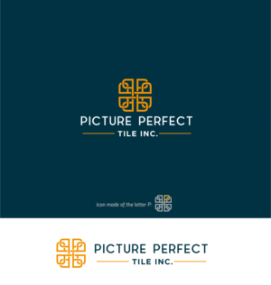 Picture Perfect Tile Inc. | Logo Design by Birdcage
