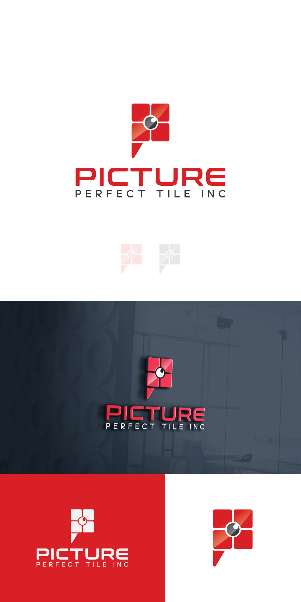 Logo Design by Best One for Picture Perfect Tile Inc. | Design: #25670705