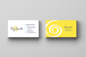 Clinique PsySanté business card | Design de Carte de Visite par Sandaruwan