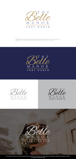 The Belle Manor | Logo-Design von Kim Ji