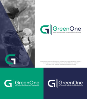 GreenOne / Solutions en performance énergétique. | Diseño de Logo por CIG Designer
