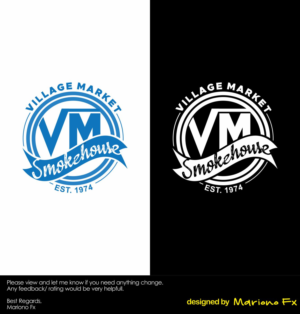 Logo Design by Mariono Fx for Village Market | Design: #25684611