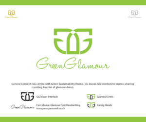 GreenGlamour (GG) | Logo-Design von jared0804