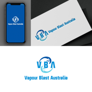 Vapour Blast Australia | Logo Design by ICKE