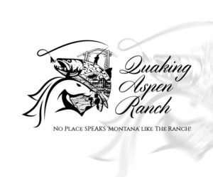 Quaking Aspen Ranch in Kunstler Script. Our brand is custom QAR mashup of these three letters... | Logo Design by Anhlee