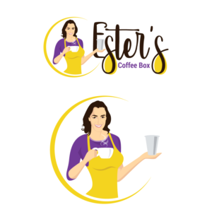 Ester's Coffee Box | Logo Design by Rii
