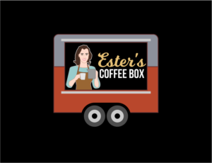 Ester's Coffee Box | Logo Design by BNdesigner