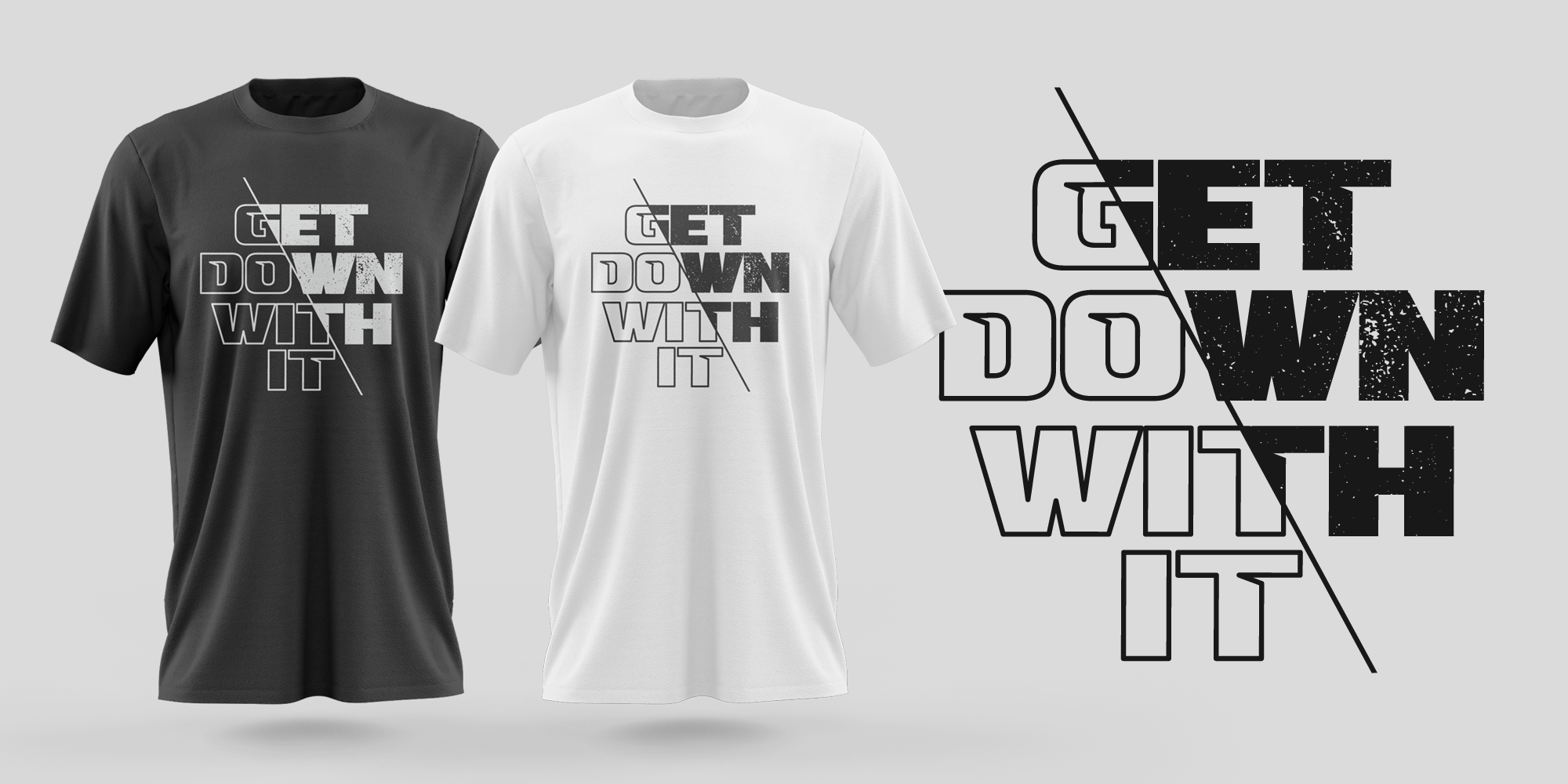 T-shirt Design by Risallah for DOWN APPAREL | Design #25671609