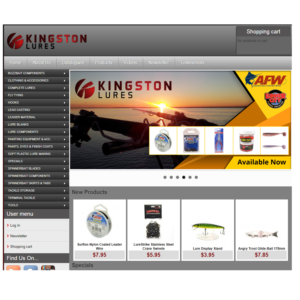International fishing tackle store requires 1-2 web banners | Grafik-Design von Annie Creative Service