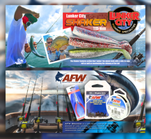 International fishing tackle store requires 1-2 web banners