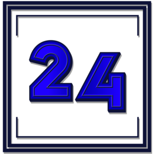 Number 24 | Design Graphique par BJY