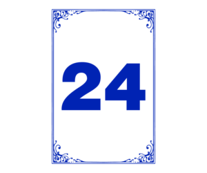 Number 24 | Design Graphique par Andi Yan
