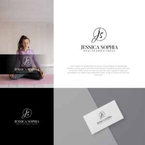jessica sophia health and fitness | Diseño de Logo por Apple Dsigner