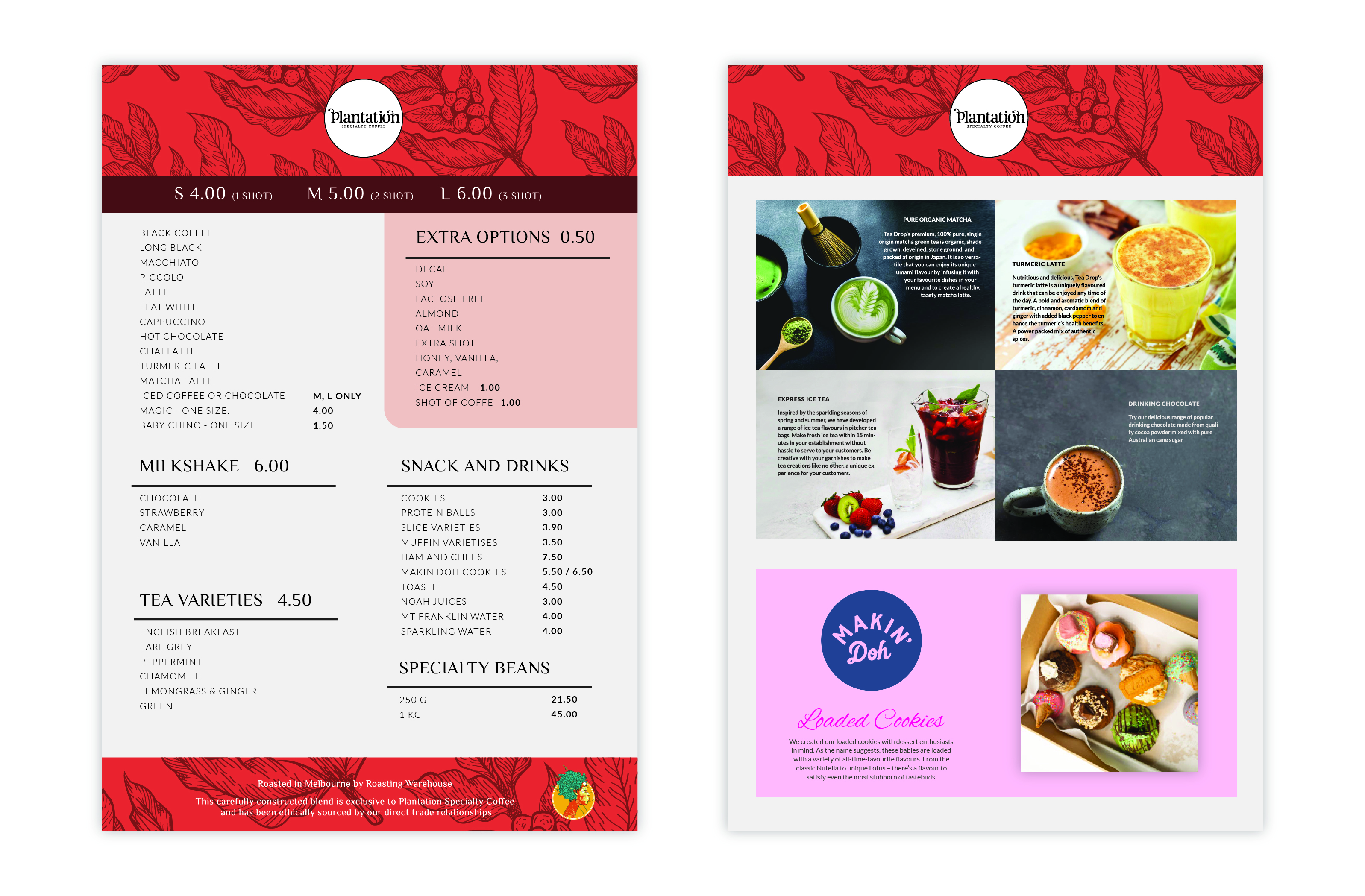 Menu Design by yudaharv for this project | Design #25672625