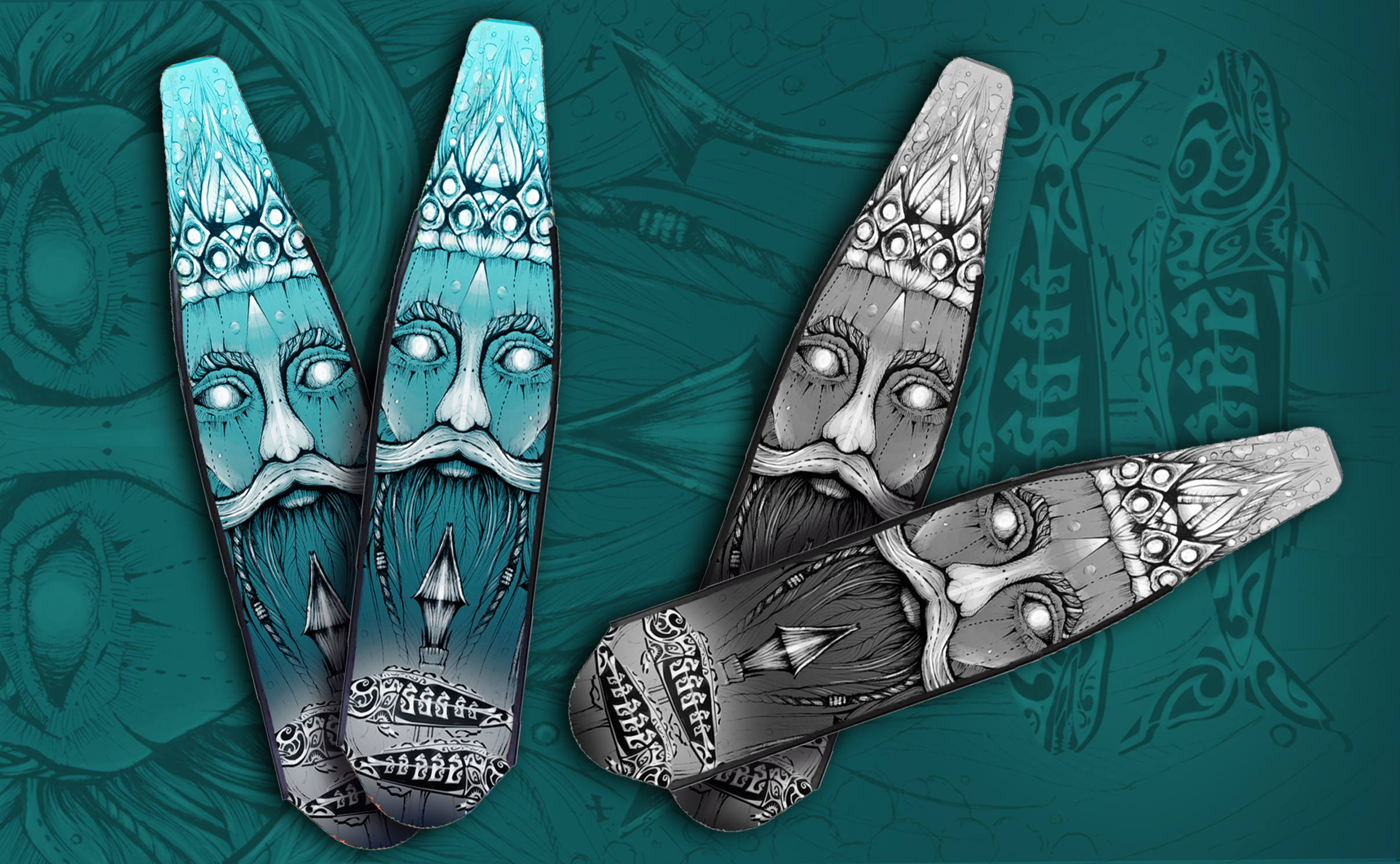 Merchandize Design by Indre Ta for T'AS LA PÊCHE | Design #25670896
