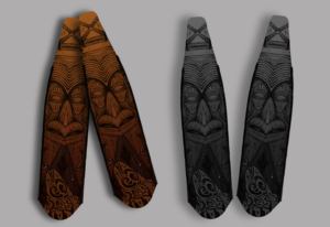 Design for fin diving blades  | Merchandize Design by Indre Ta