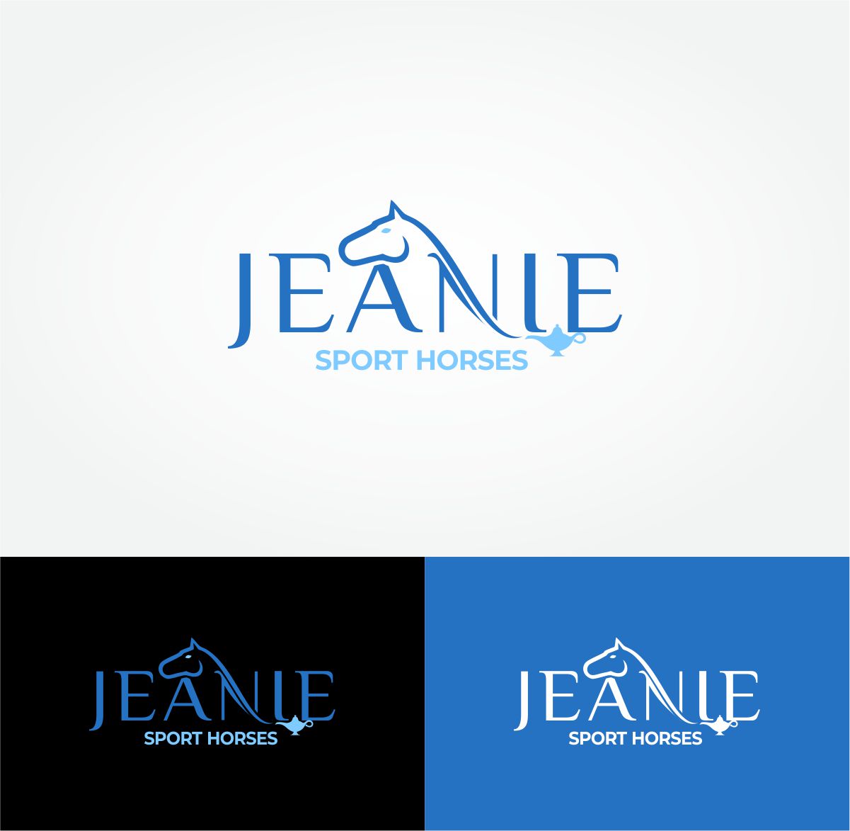 Logo-Design von Robby SC für Jeanie Clarke Sport Horses | Design #25668484