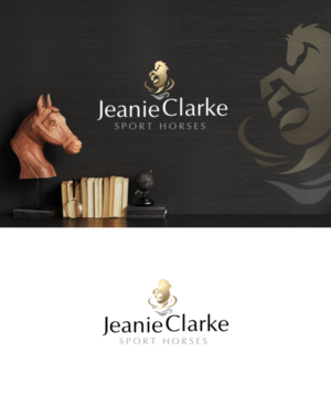 Jeanie Sport Horses -or- Jeanie Clarke Sport Horses | Diseño de Logo por Anhlee