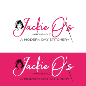 Jackie O's at Krombholz, A Modern Day Stitchery | Logo Design by Sergio Coelho