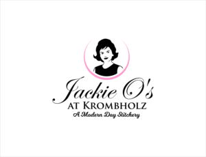 Jackie O's at Krombholz, A Modern Day Stitchery | Logo Design by BNdesigner