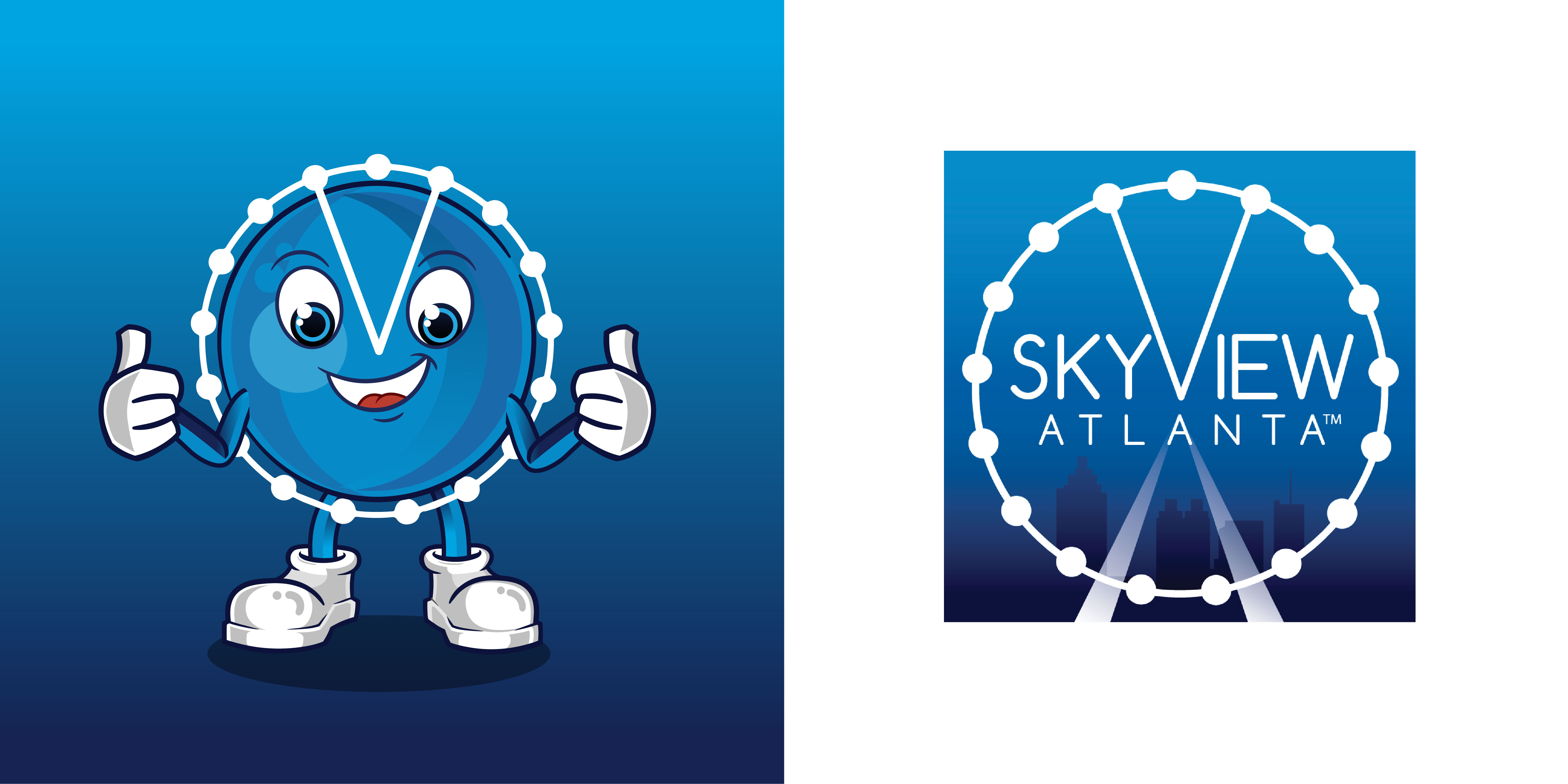 Maskottchen-Design von avi's für Skyview Atlanta | Design #25735614
