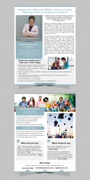 Olga Duncan ADHD coach needs a flyer | Flyer-Design von CG PRITAM