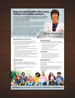 Olga Duncan ADHD coach needs a flyer | Design de Flyer par aspiremedia
