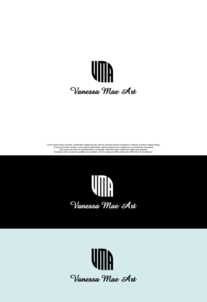 Vanessa Mae Art | Logo Design by siti MWDesign