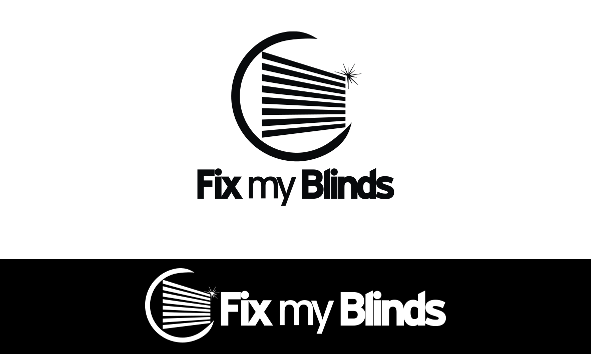 Logo Design by trufya for Fix My Blinds | Design #25683764