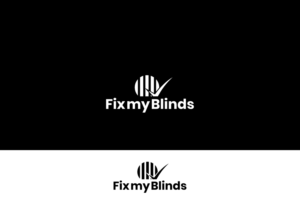 Logo Design by Gita. for Fix My Blinds | Design: #25679533