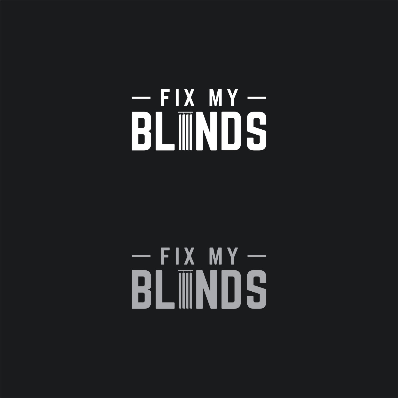 Logo Design by Sushma for Fix My Blinds | Design #25676915