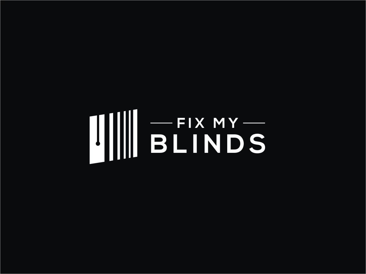 Logo Design by jssaan for Fix My Blinds | Design #25679617