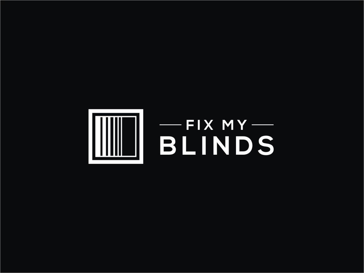 Logo Design by cjssan for Fix My Blinds | Design #25679638