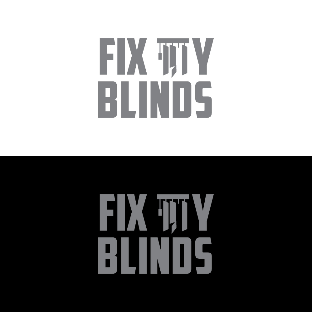 Logo Design by Radsky17 for Fix My Blinds | Design #25679454