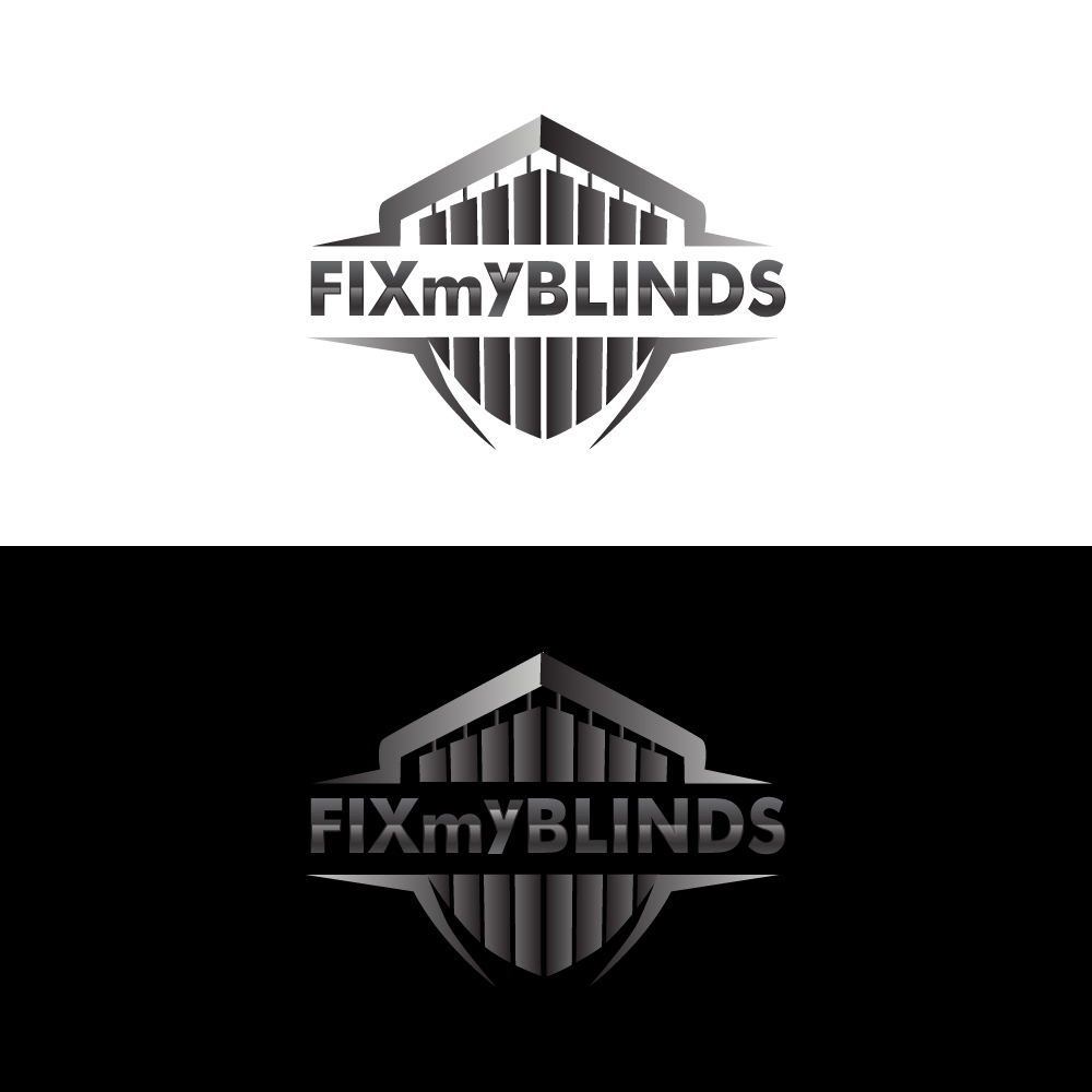 Logo Design by Radsky17 for Fix My Blinds | Design #25679651