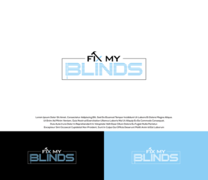 Logo Design by Aditya.DwiRama for Fix My Blinds | Design: #25678335
