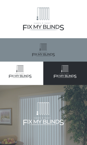 Logo Design by emmanuel 23 for Fix My Blinds | Design #25678062