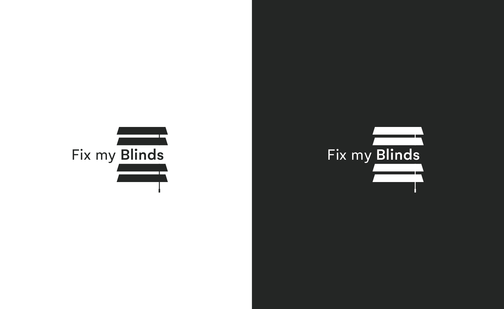 Masculine, Bold Logo Design for Fix my Blinds by lnb... Design 25682314