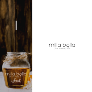 Milla Bella   The Sweet Life or it could be MillaBella as one word | Logo Design by SamiddhaH