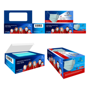 Face Mask Box | Packaging Design by connexis