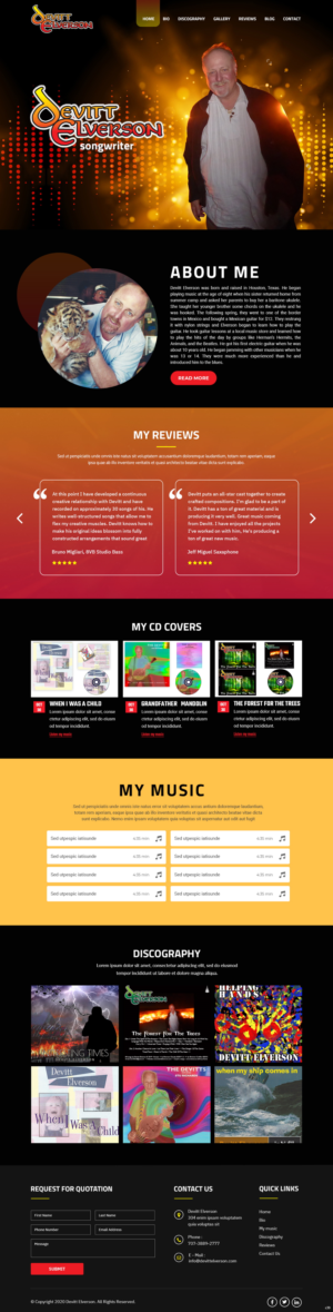 Web Design by pb for this project | Design: #25703396