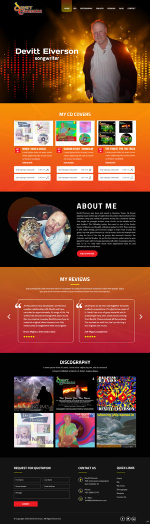 Web Design by pb for this project | Design #25716613